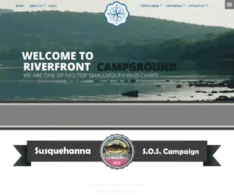 Riverfrontcampground.com(The Riverfront Campground) Screenshot