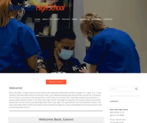 Rivergatehigh.org(River Gate High School) Screenshot