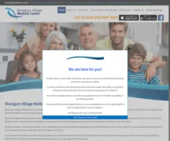 Rivergummedical.com.au(Rivergum Village Medical Centre) Screenshot