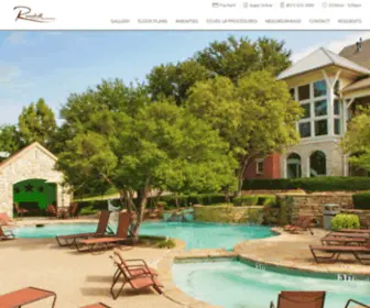 Riverhillapthome.com(Apartments in Grand Prairie) Screenshot