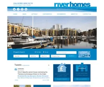 Riverhomes.co.uk(Home) Screenshot