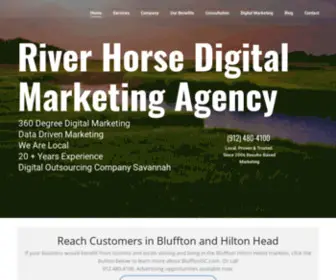 Riverhorsedigitalmarketing.com(River Horse Digital Marketing) Screenshot