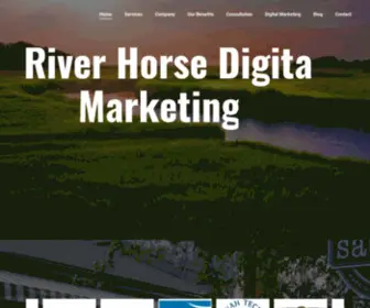 Riverhorseinternetmarketing.com(River Horse Digital Marketing) Screenshot