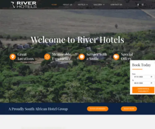 Riverhotels.com(River Hotels) Screenshot