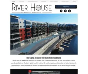 Riverhouse221.com(River House Waterfront Apartments Schenectady) Screenshot