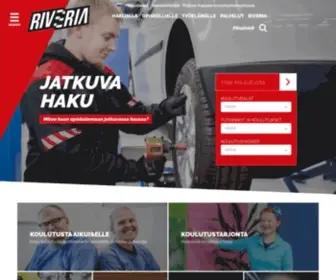 Riveria.fi(Menestystarinat eivät synny Pohjois) Screenshot