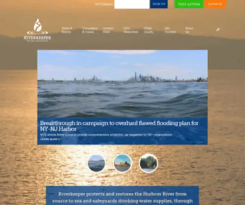 Riverkeeper.org( Riverkeeper) Screenshot