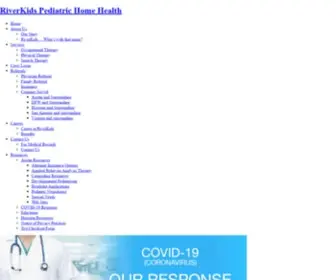 Riverkidstexas.com(RiverKids Pediatric Home Health) Screenshot