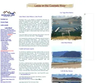 Riverlakes.com(Colorado River) Screenshot