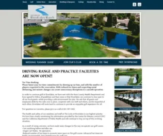 Riverlakesgc.com(River Lakes Ranch) Screenshot