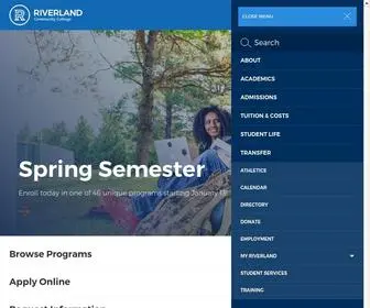 Riverland.edu(Home Riverland Community College Accredited 2) Screenshot