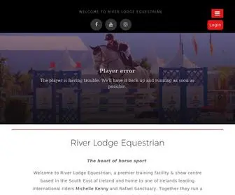 Riverlodgeequestrian.ie(Elite Sport Horses) Screenshot