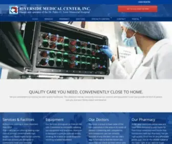 Rivermedcenter.net(Riverside Medical Center Inc (RMCI)) Screenshot