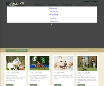 Rivermistkennels.com(Rivermist Pet Lodge) Screenshot