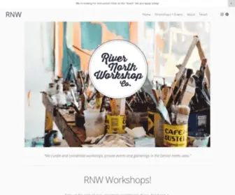 Rivernorthworkshop.com(River North Workshop Co) Screenshot