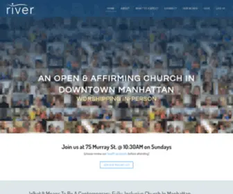 Rivernyc.org(The River) Screenshot