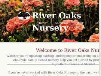 Riveroaksnursery.com(Wholesale Nursery in Hot Springs Arkansas) Screenshot