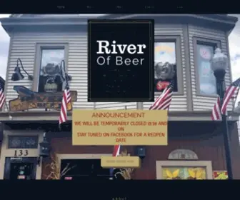 Riverofbeer.com(River Quarantine) Screenshot