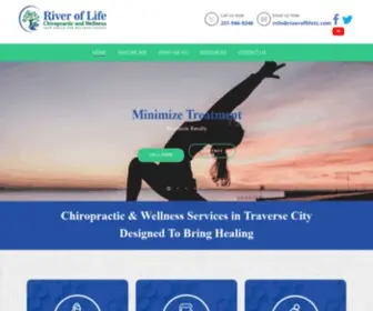 Riveroflifetc.com(Traverse City Chiropractor Dr. Caleb Halulko Of River Of Life Chiropractic And Wellness) Screenshot