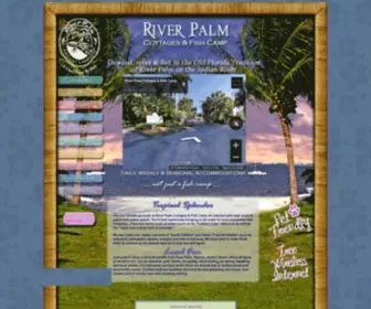 Riverpalmcottages.com(River Palm Cottages & Fish Camp) Screenshot