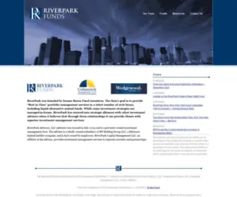 Riverparkfunds.com(RiverPark Funds) Screenshot