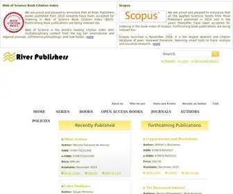 Riverpublishers.com(River Publishers) Screenshot