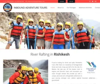 Riverraftingatrishikesh.com(River Rafting In Rishikesh) Screenshot