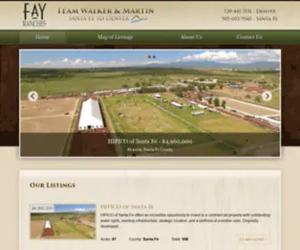 Riverranches.com(Walker & Martin Ranch Sales) Screenshot