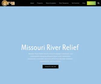 Riverrelief.org(Missouri River Relief) Screenshot