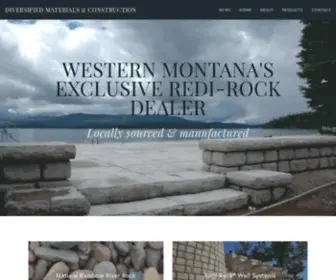 Riverrocks.com(Diversified Materials & Construction) Screenshot