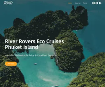 Riverrovers.com(Bird watching Eco Tours Boat Trips & Sailing Yacht Charter in Phuket & Phang Nga) Screenshot