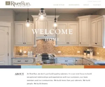 Riverruncabinetry.com(River Run) Screenshot