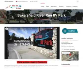 RiverrunrvPark.com(Bakersfield’s Premier RV park) Screenshot