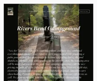 Riversbendcamping.com(Rivers Bend Campground) Screenshot