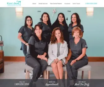 Riversbenddentistry.com(Dental Clinic in Chester) Screenshot