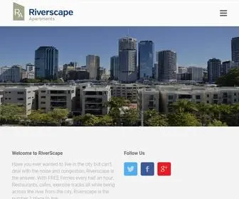 Riverscapeapartments.com.au(River Scape Apartments) Screenshot