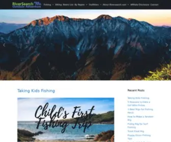 Riversearch.com(Outdoor Adventure) Screenshot