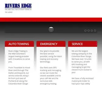 Riversedgetow.com(The Only Call for 24 Hour Towing In The Gorge) Screenshot