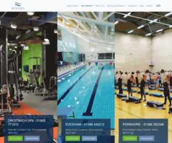 Riversfitness.co.uk(Rivers Fitness l Leisure & Sporting Facilities In Worcestershire) Screenshot