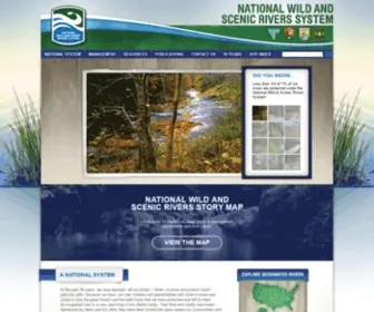 Rivers.gov(National Wild and Scenic Rivers) Screenshot