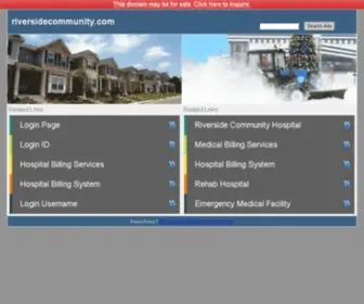 Riversidecommunity.com(We are more than you think) Screenshot