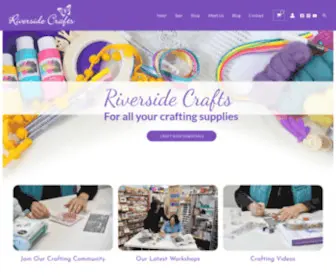 Riversidecrafts.co.uk(Riverside Crafts) Screenshot