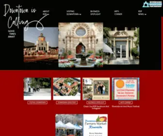 Riversidedowntown.org(Riverside Downtown Partnership) Screenshot