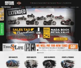 Riversideharley.com(The staff at Riverside Harley) Screenshot