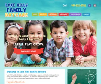 Riversidehomedaycare.com(Riverside CA Child Care) Screenshot