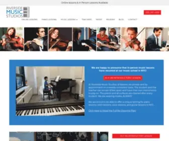 Riversidemusicstudios.com(Piano Lessons NYC) Screenshot