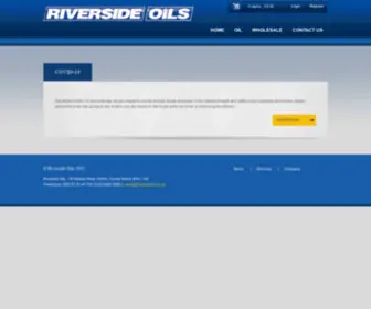 Riversideoils.co.uk(Riverside Oils) Screenshot