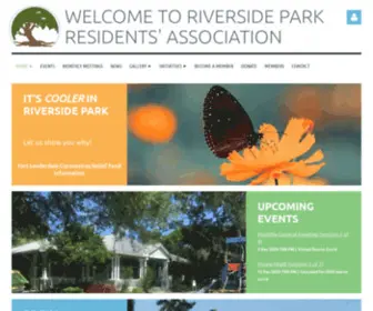 Riversidepark.org(Riverside Park Residents Association) Screenshot