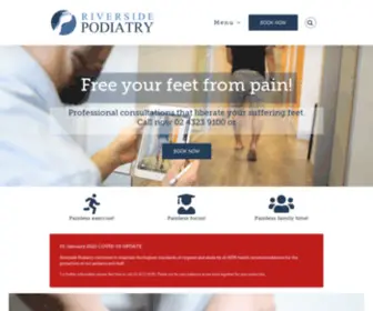 Riversidepodiatry.com.au(Expert foot care in West Gosford & Wyong) Screenshot