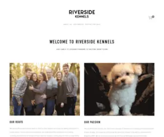 Riversidepups.com(Riverside Kennel) Screenshot